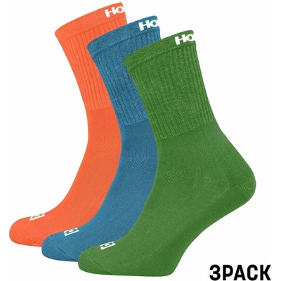 Horsefeathers DELETE 3 PACK multicolor III pánske kvalitné ponožky