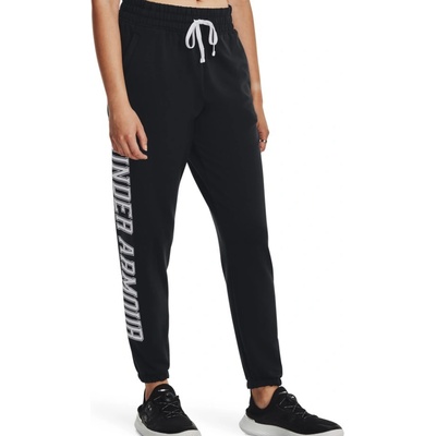 Under Armour nohavice UA Rival Terry graphic jogr 1379437-001 black