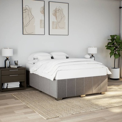 vidaXL 11461.3284843 Rám postele bez matrace taupe textil
