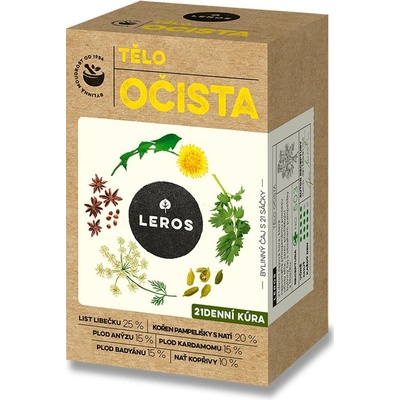 Leros Očista těla 21 x 1,8 g