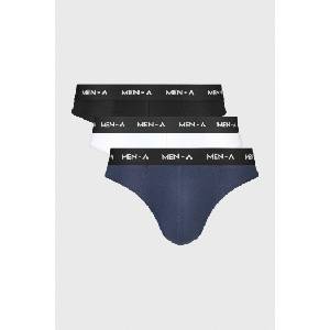 MEN-A 3PACK мъжки памучни прашки MEN-A Camilo (3pATXmen_011_tan)