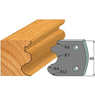IGM Professional IGM Profil 088 - pár obmedzovačov 40x4mm SP F027-088