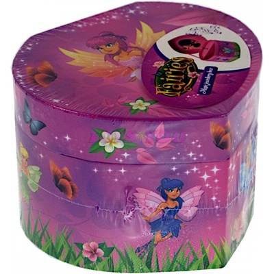 Hrací skříňka šperkovnice s vílou