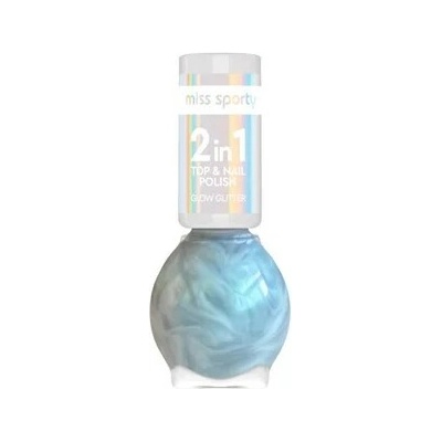 Miss Sporty Glow Glitter 60 glitrový lak na nechty 7ml