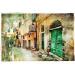 DIMEX ART Флизелинов фототапет стари улици италия 375 x 250 см