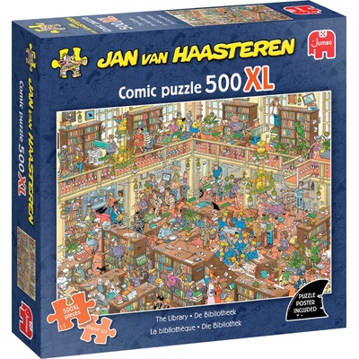 JUMBO JvH Knižnica XL 500 dielov