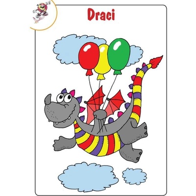 Omalovánky Draci