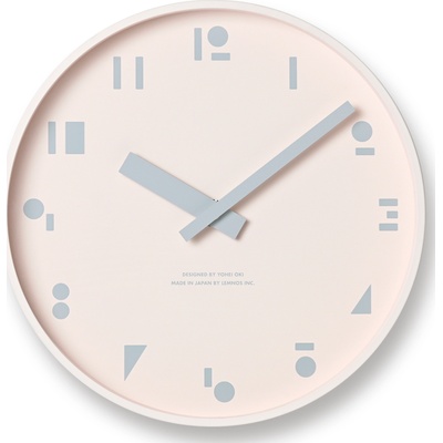 Lemnos Стенен часовник m, s, s. светлорозов (syo21-04 pk)