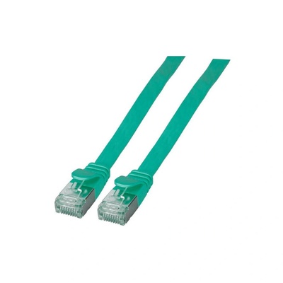 EFB-Elektronik RJ45 Flachpatchkabel U/FTP, Cat. 6A, PVC, 1, 5m, grün (K5545GN. 1, 5) (K5545GN.1,5)