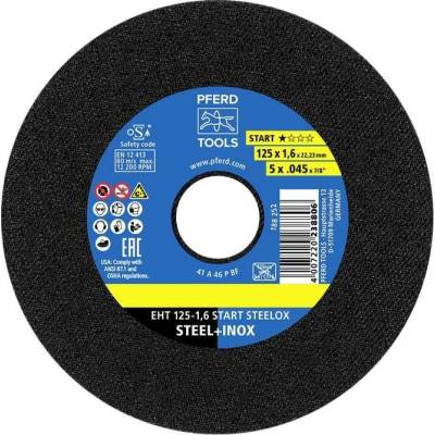 PFERD TOOLS EHT 125-1,6 START STEELOX 69121069 Řezný kotouč 125 mm 25 ks