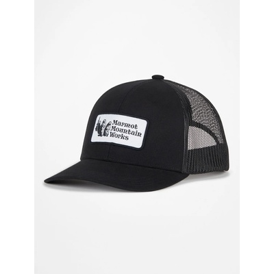 Marmot Retro Trucker Hat Цвят: черен