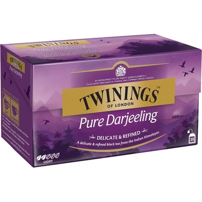 TWININGS Černý čaj Darjeeling 25 x 2 g