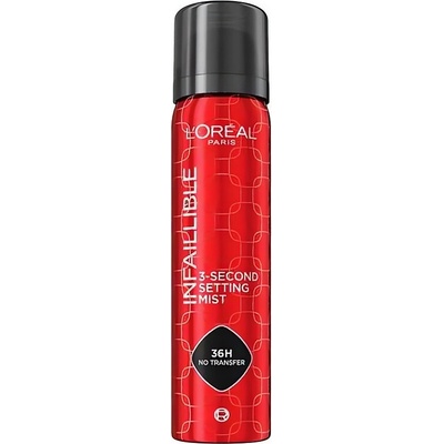 L'Oréal Paris Infaillible 3-s setting mist fixační sprej 75 ml – Sleviste.cz