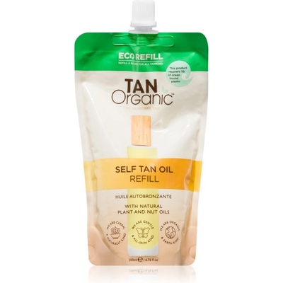 TanOrganic The Skincare Tan автобронзиращо масло пълнител 200ml