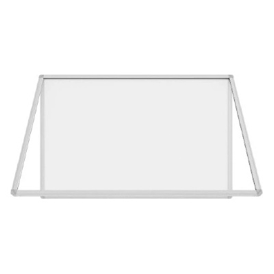 Allboards SC129WB Magnetická vitrína v hliníkovém rámu 120 x 90 cm