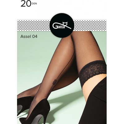 Gatta Assel wz.04 20 DEN nero