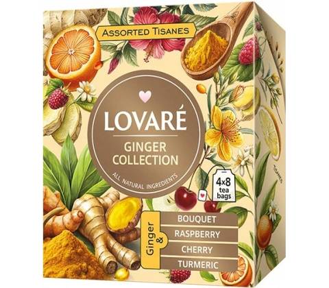 Lovaré Ginger Tea 32 sáčků