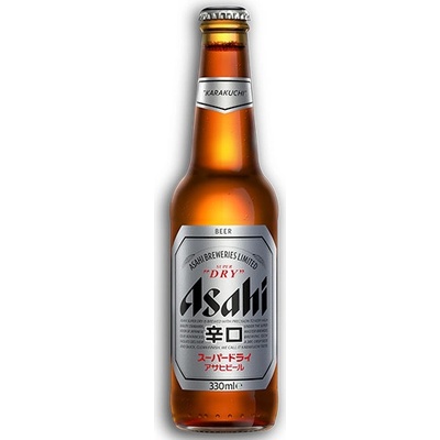 Asahi Japonský ležák 5,0% 10,9° 0,33 l (sklo)