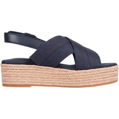 Tommy Hilfiger FW0FW08669 Wedge Espadrilles - Blue (Blue)