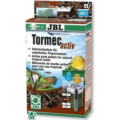 JBL Tormec Activ -Двукомпонентни пелети с бързо и дълготрайно действие, понижаващи нивата на pH и CH , 1л