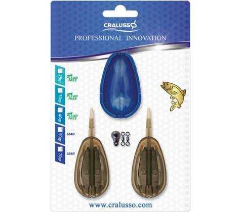 CRALUSSO - Krmítko Method Sensitive 2 + 1 30 g