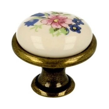 ATM Florence mosadz porcelán kvet 28,1 mm