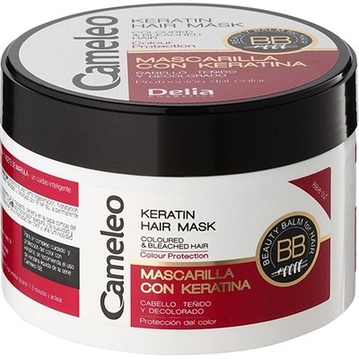 Delia Cameleo BB keratínova maska pre farbené a melírované vlasy 200 ml