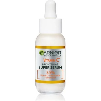 Garnier Skin Naturals Vitamin C Brightening Super Serum серум за озаряване на лицето 30 ml за жени