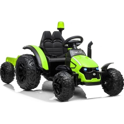 Lean Toys elektrický traktor HZB 200 motor 2x45W batéria 1x12V7Ah zelená
