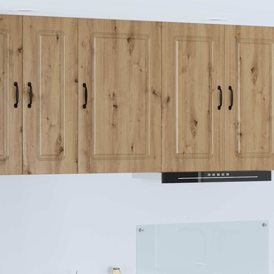 vidaXL Кухненски шкаф Kalmar Дъб 50 x 31 x 80 см Инженерно дърво (884693)