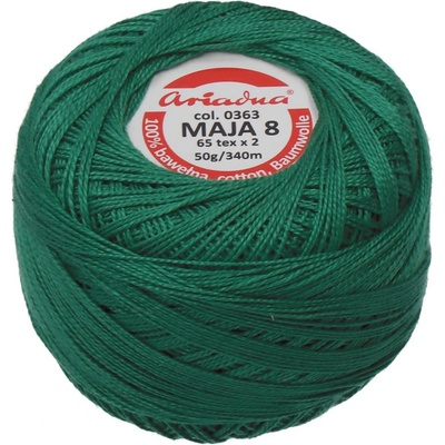 Ariadna Háčkovacia priadza Maja 8 50 g - 0363