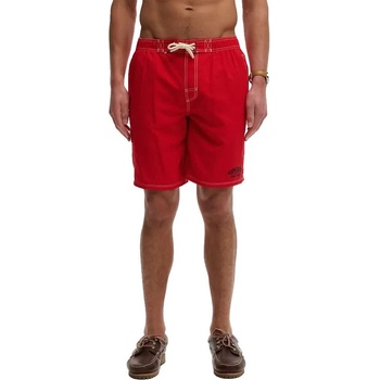 Superdry Бански гащета Superdry Cargo 19 swimming shorts - Red (Equestrian Red)