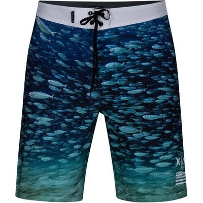 Hurley plavky CLARK LITTLE PHANTOM UNDER modré