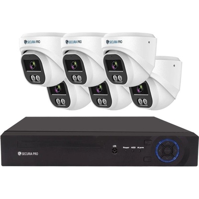Securia Pro NVR6CHV4S-W DOME 2TB