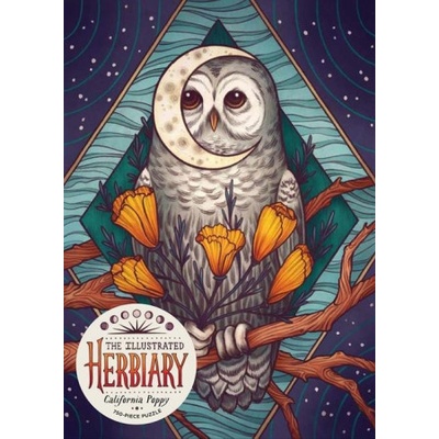Illustrated Herbiary : California Poppy 750 pieces