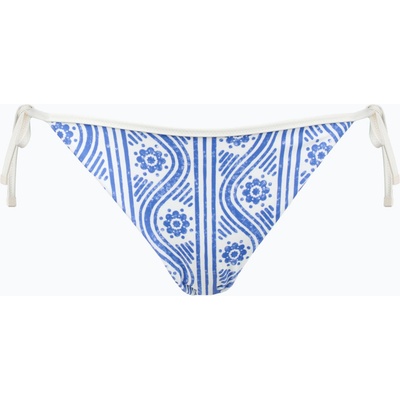 Tommy Hilfiger Cheeky String Side Tie Print флорално райе синьо заклинание долна част на бански костюм