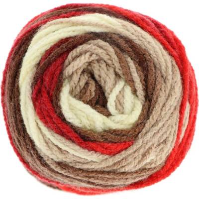 Alize Burcum Batik 4574 červeno hnedá