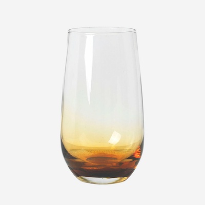 Broste Copenhagen Poháre Amber jantárová 550 ml