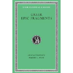 Greek Epic Fragments (ISBN: 9780674996052)