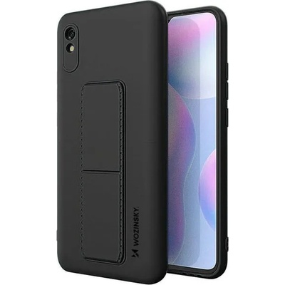 Wozinsky Xiaomi Redmi 9A Silicone cover black (WHSKXR9AN)