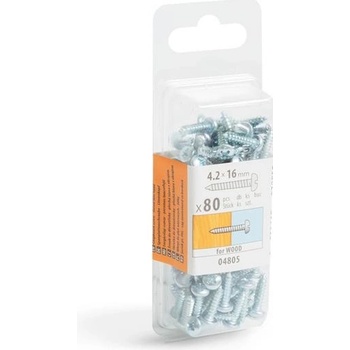 HANDY 06692301 Šroub do dřevotřísky 04805 4,2x16mm 80ks