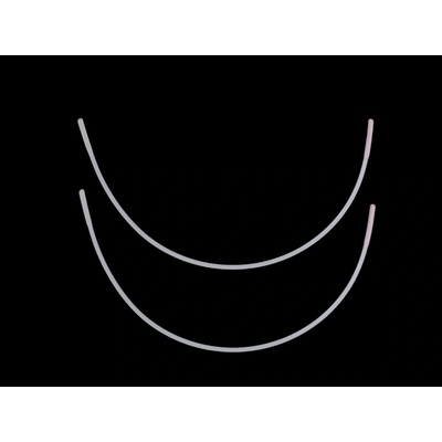 Prima-obchod Kostice kovové ploché, barva 36 bílá – Zboží Dáma