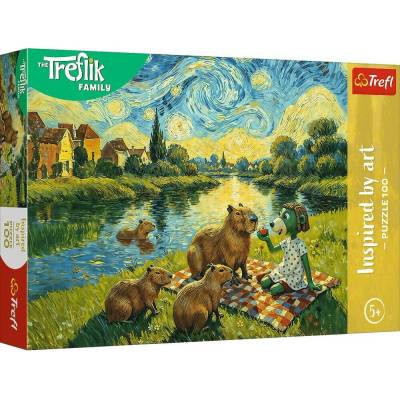 TREFL Kŕmenie kapybar 100 dielov