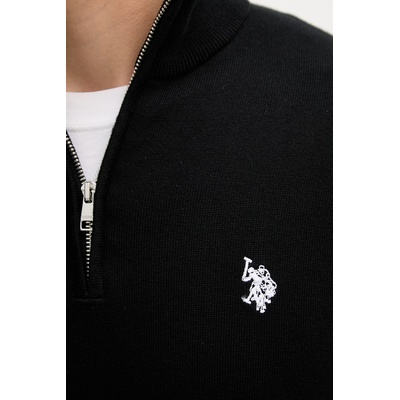 U. S. Polo Assn U. S. Polo Assn. пуловер мъжки от памук COTTON 1/4 ZIP NECK (MUP3938)
