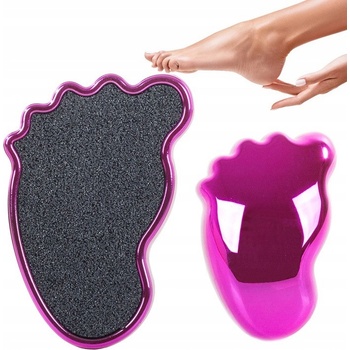Verk 24218 Pilník na päty v tvare chodidla COLOR