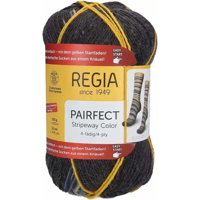 Regia 4-Ply Pairfect 02299 beige-brown color