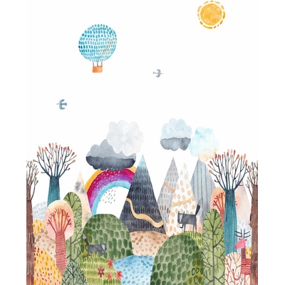 Decoprint CW6048-1 vliesová obrazová tapeta na zeď Cute Walls, rozměry 2,12 x 2,8 m