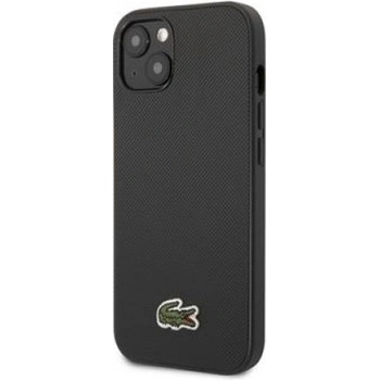 Pouzdro Lacoste Iconic Petit Pique Logo iPhone 14 Plus - černé