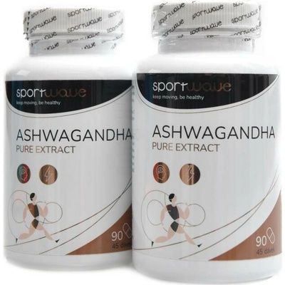 Sportwave Ashwagandha pure extract 2 x 90 kapsúl