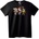 NOONEBRAND Тениска Карикатурни Герои - S, Black